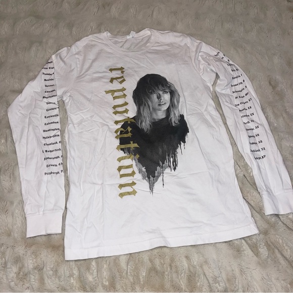 Taylor Swift Tops - Taylor Swift Reputation Tour long sleeve shirt